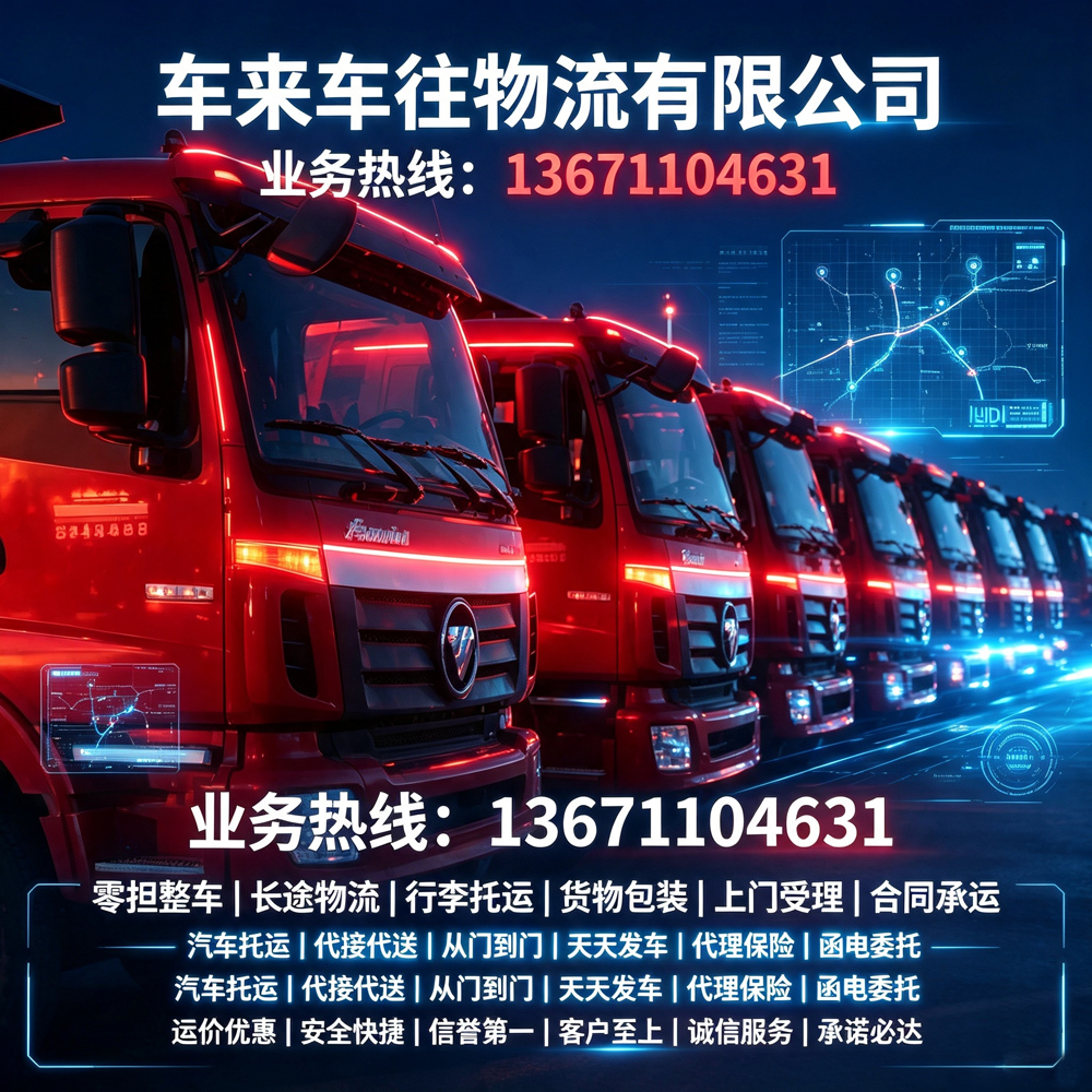 2026北京到沈阳往返回程货车靠谱物流长途搬家物流服务详解